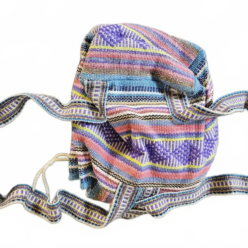 Nomad Woven Multicolor Crossbody Bag